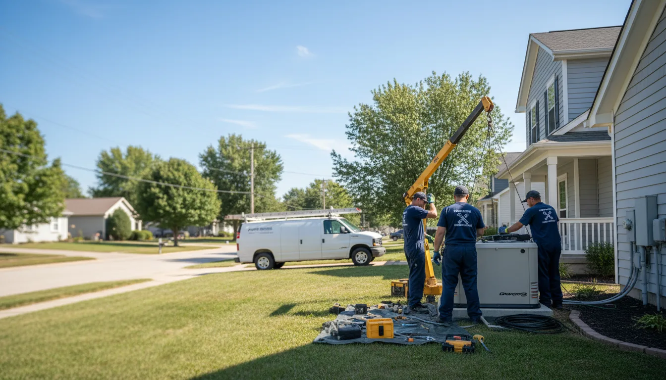 Generator Installation in Dunkirk, IN near me